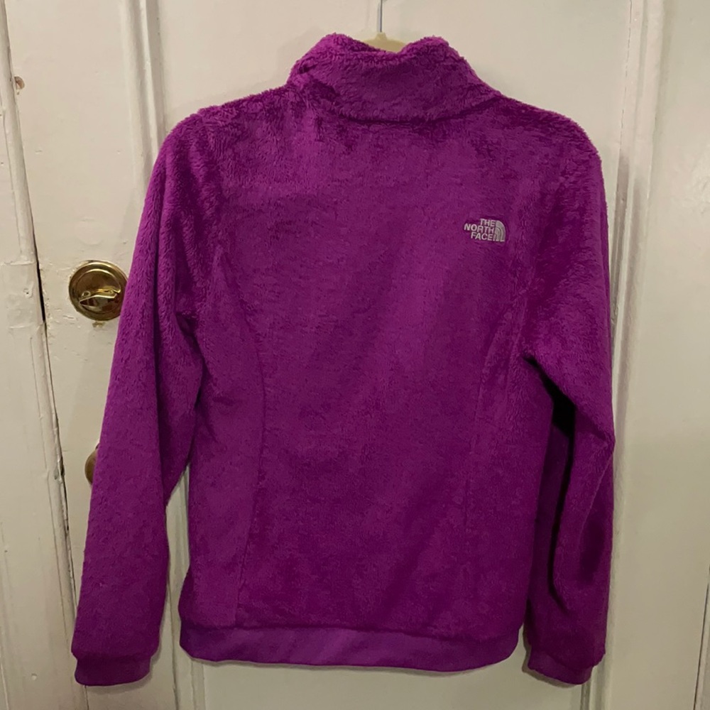 The North Face Women's Purple zip up Jacket 💜 - Picture 3 of 3